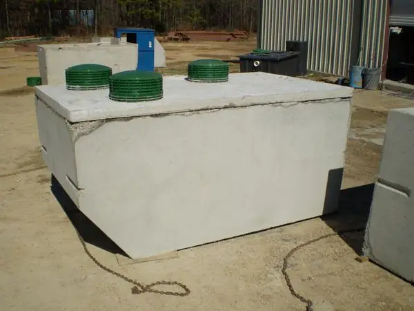 AquaKlear concrete treatment tank at the Pearl, MS facility